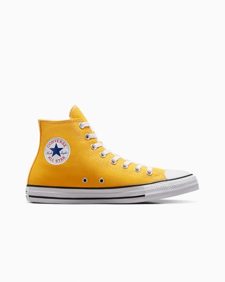 Tenis Converse Chuck Taylor All Star Classicos Cano Alto Masculino Limão | PT P0P7389